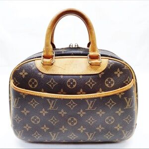 Louis Vuitton Brown Monogram Handbag or toiletries bag